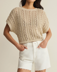 Z SUPPLY BALLAST CROCHET TOP