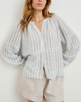 RAILS FRANCES BUTTON DOWN BLOUSE