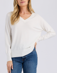 STITCHES + STRIPES OTIS VNECK