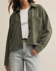 Z SUPPLY ALL DAY CROPPED KNIT JACKET