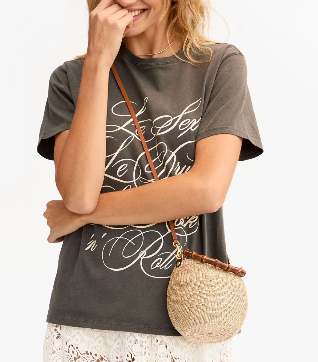 CLARE V PETIT POT DE MIEL W/ BAMBOO HANDLE