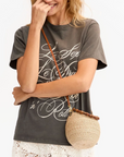 CLARE V PETIT POT DE MIEL W/ BAMBOO HANDLE