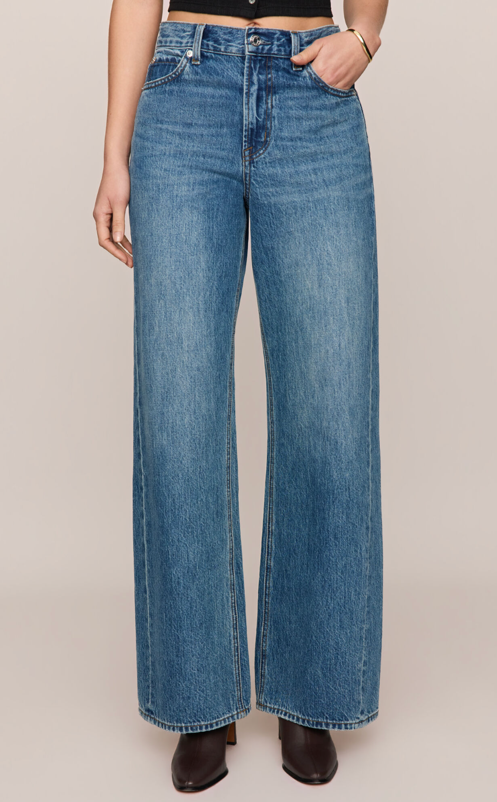 Z SUPPLY THE HEAD TURNER HIGH RISE WIDE LEG JEAN