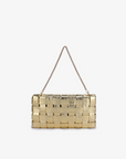 REMI/REID SMALL LINDY WOVEN CLUTCH