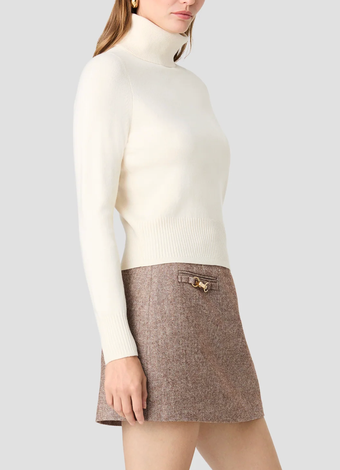 FRENCH CONNECTION BABYSOFT LONGSLEEVE TURTLENECK PULLOVER