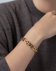 JENNY BIRD SLIM PENELOPE BRACELET GOLD (S)