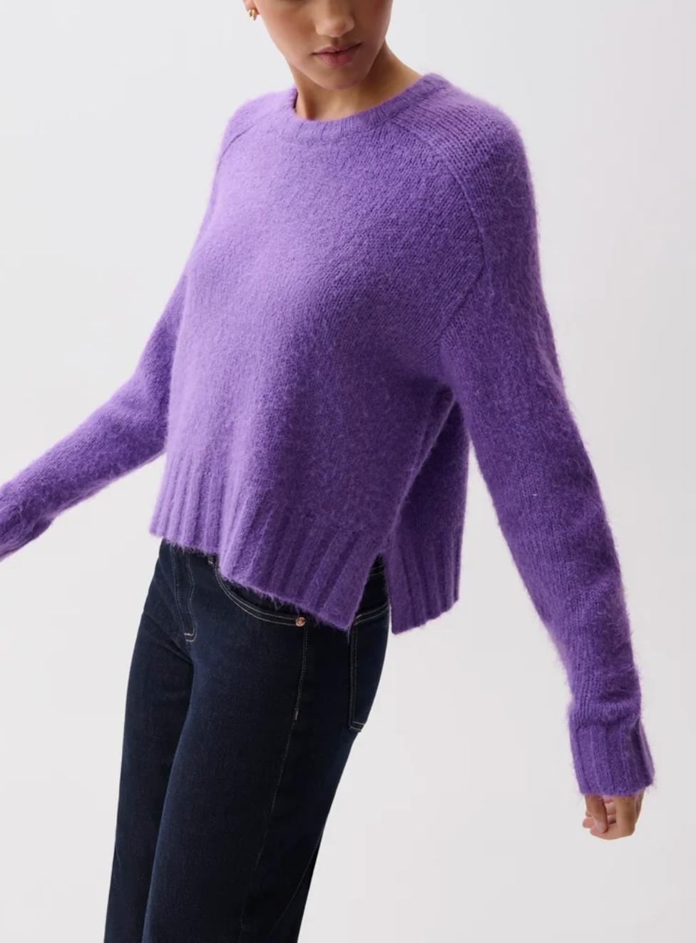 PISTOLA ADINA LONG SLEEVE CREW NECK SWEATER