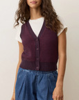 MARINE LAYER ROBIN TEXTURED SWEATER VEST