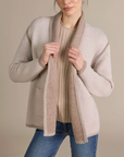 ALASHAN 100% MERINO BRIDGET REVERSIBLE SHAWL JACKET