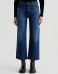 AG SAIGE WIDE LEG CROP VEILED