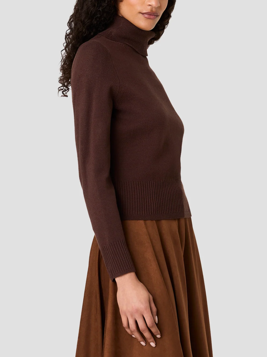 FRENCH CONNECTION BABYSOFT LONGSLEEVE TURTLENECK PULLOVER