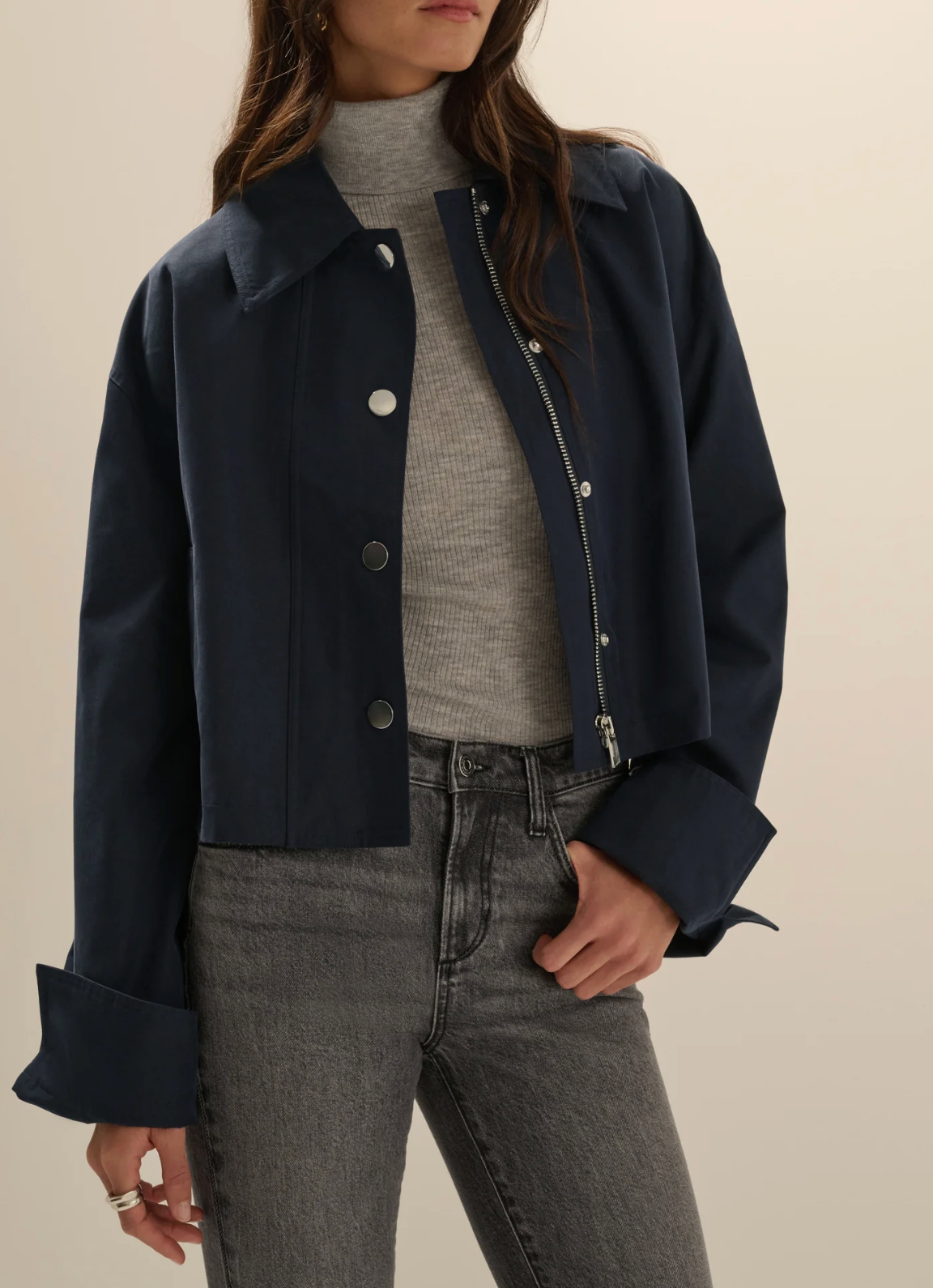 FAVORITE DAUGHTER THE RUE CROPPED TRENCH