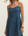 Z SUPPLY ANGEL EYES DENIM MINI DRESS