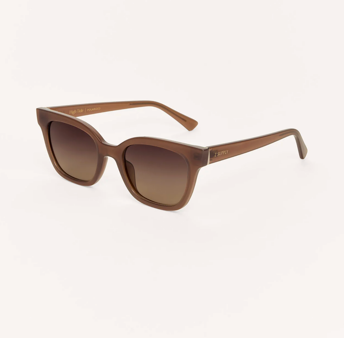 Z SUPPLY GOLDEN HOUR SUNGLASSES - TAUPE/GRADIENT