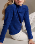 ALASHAN CASHMERE BRYNN MARLED TURTLENECK