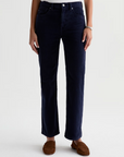 AG BRINLEY MID-RISE STRAIGHT CORDUROY