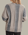 525 AMERICA EVERLY MIXED MARL COCOON CARDIGAN