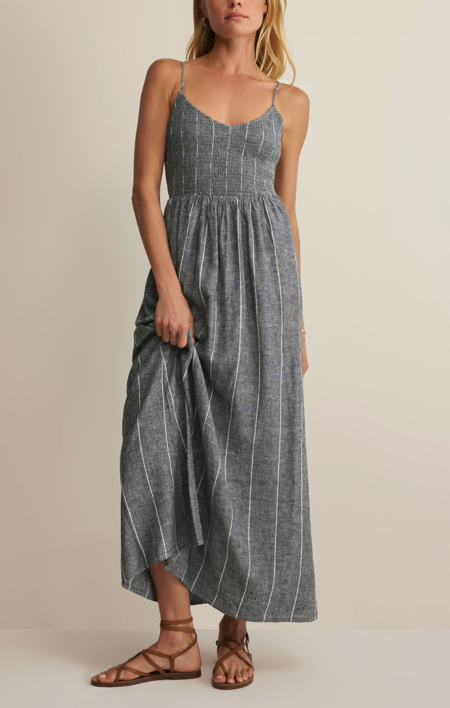 Z SUPPLY ROMY STRIPED MAXI DRESS