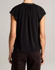 VINCE SLEEVELESS STUD DETAIL TOP