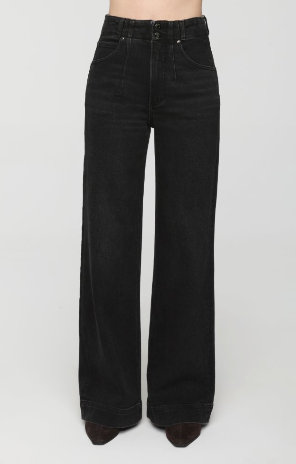 PISTOLA LANA DOUBLE BUTTON HIGH RISE ULTRA WIDE LEG