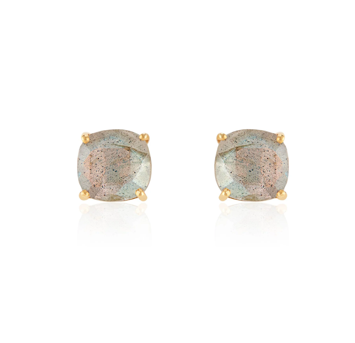 ELLI PARR EMMY STUDS - LABRADORITE
