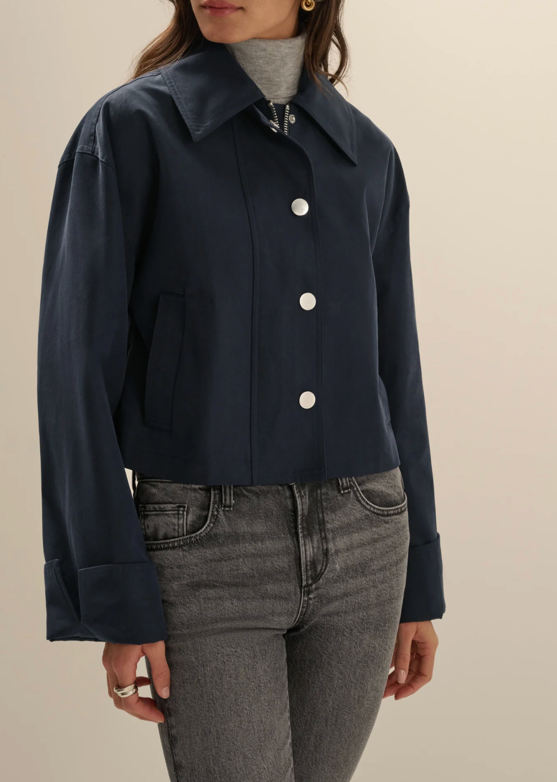 FAVORITE DAUGHTER THE RUE CROPPED TRENCH