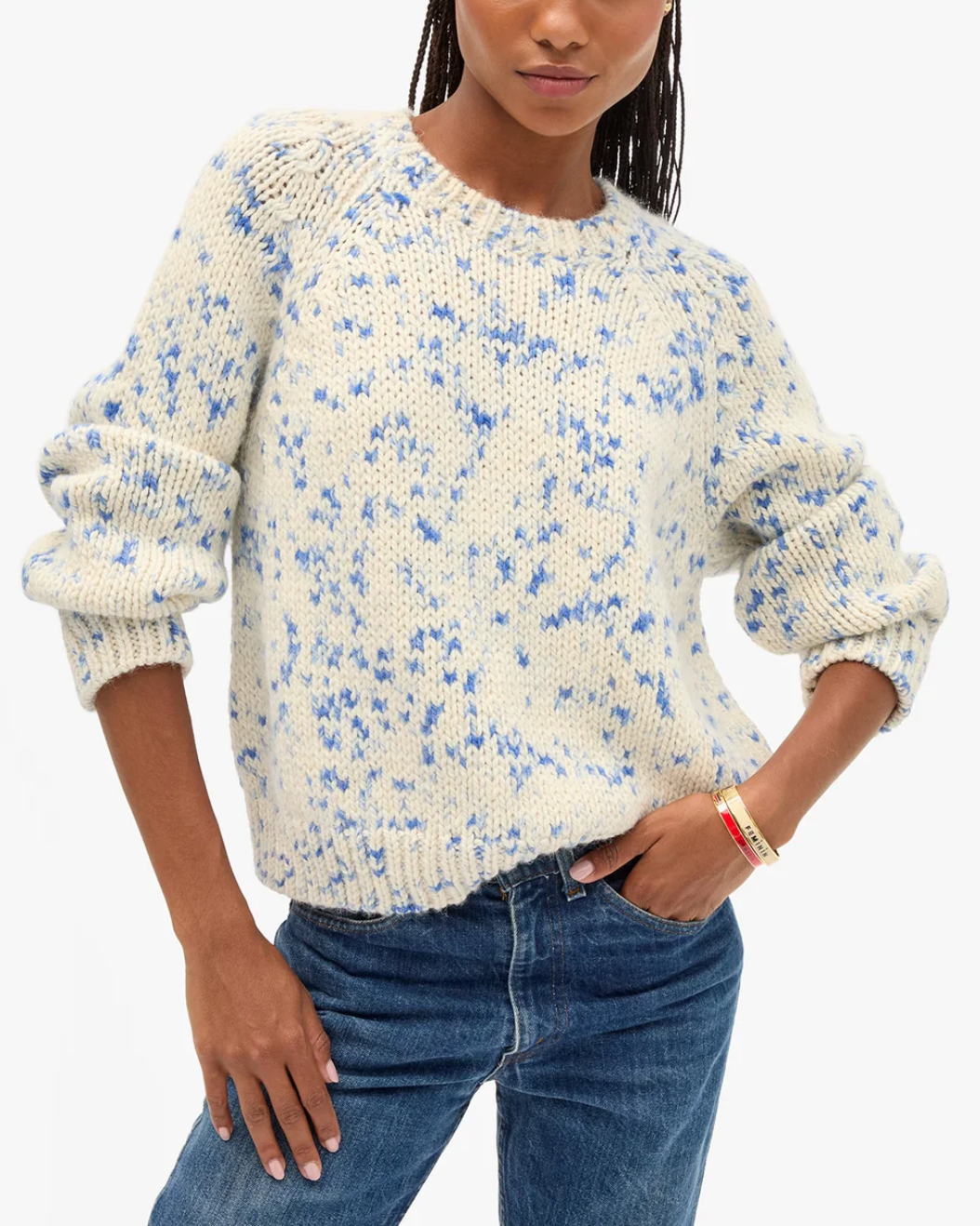 CLARE V LE COURT SWEATER