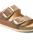 BIRKENSTOCK ARIZONA BIG BUCKLE OILED LEATHER - NARROW