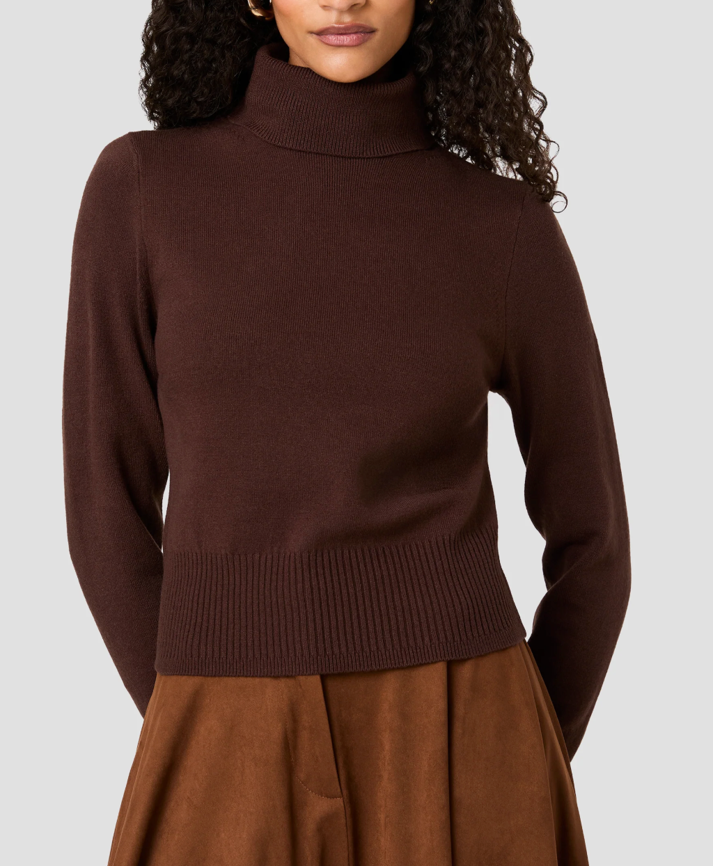 FRENCH CONNECTION BABYSOFT LONGSLEEVE TURTLENECK PULLOVER