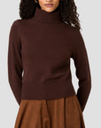 FRENCH CONNECTION BABYSOFT LONGSLEEVE TURTLENECK PULLOVER
