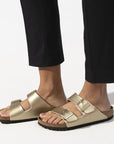 BIRKENSTOCK ARIZONA GOLD BIRKO-FLOR