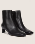VINCE LILITH LEATHER ANKLE BOOT