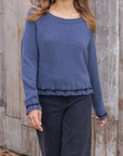 WOODEN SHIPS CANYON TIPPED RAGLAN CREW CHUNKY