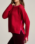 LISA TODD POWER STITCH SWEATER
