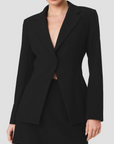 FRENCH CONNECTION AZRA TWILL CINCHED BLAZER