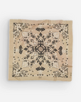 MAISON LECOMTE FLAMENT WOOL & SILK BANDANA SCARF