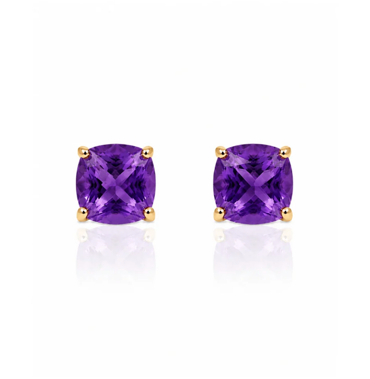 ELLI PARR EMMY STUDS - AMETHYST