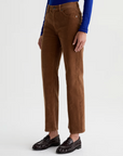 AG BRINLEY MID-RISE STRAIGHT CORDUROY