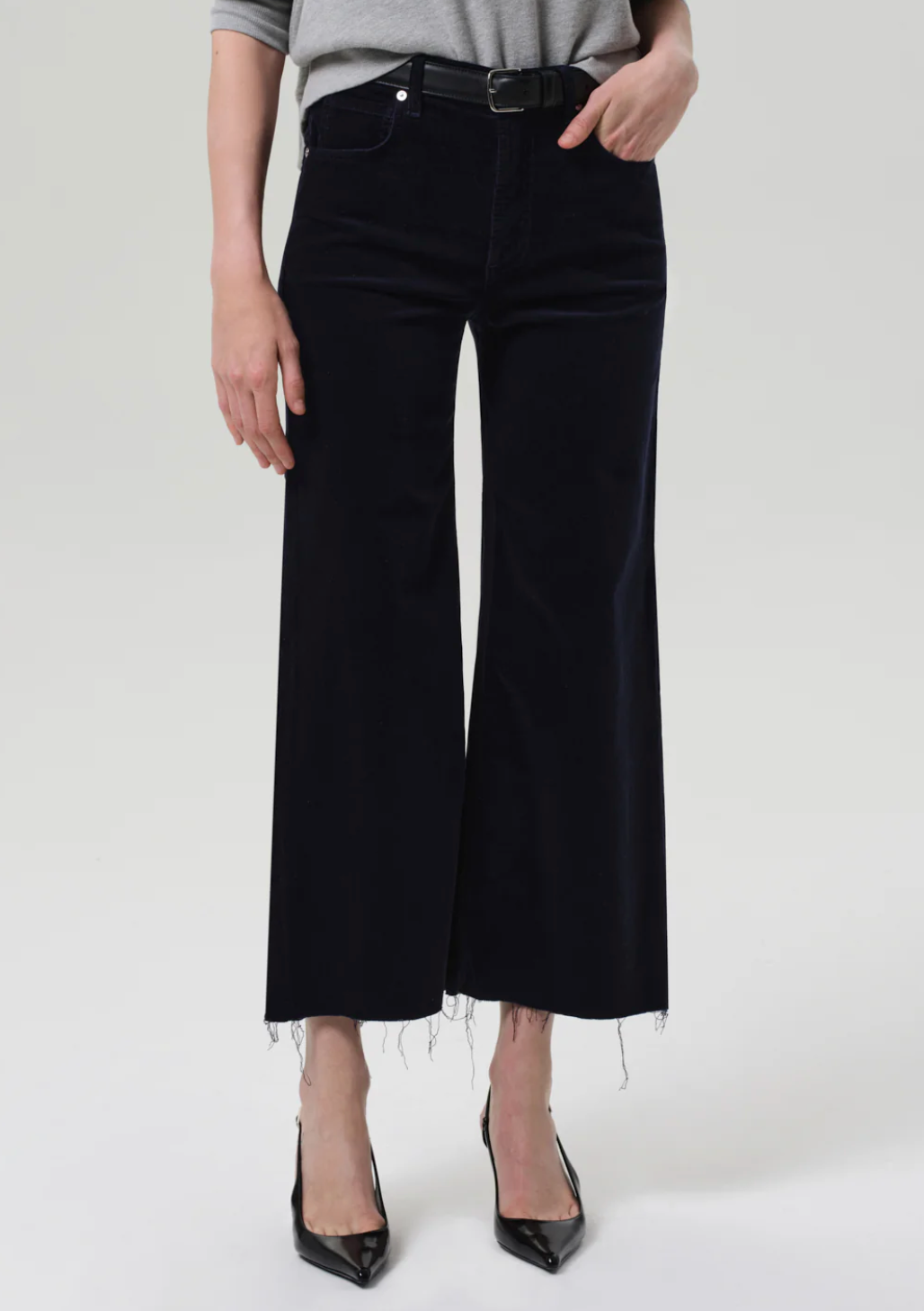 CITIZENS OF HUMANITY LYRA WIDE LEG CROP CORDUROY