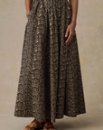 FAHERTY COASTAL POPLIN NERA SKIRT