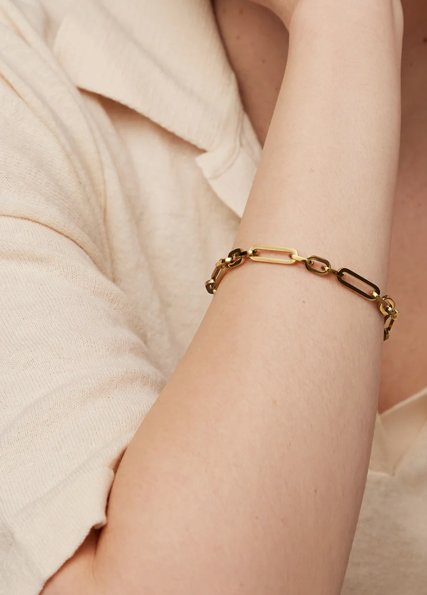 JENNY BIRD GOLD MERCER BRACELET