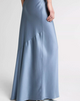 VINCE SATIN MAXI SLIP SKIRT