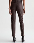 AG MARI MID-RISE SLIM STRAIGHT WAXED