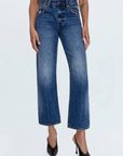 PISTOLA LEXI MID RISE BOWED STRAIGHT ARTISAN