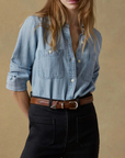 FAHERTY TRIED & TRUE CHAMBRAY CLASSIC SHIRT