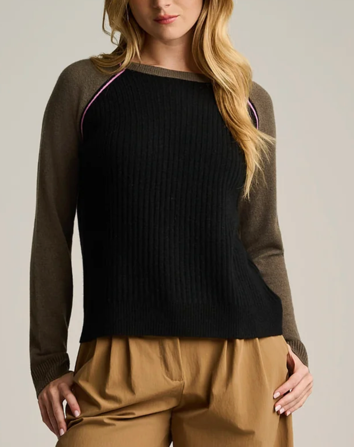 LISA TODD BLOCK OUT SWEATER