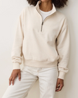 MARINE LAYER CLOUD 9 FLEECE HALF ZIP
