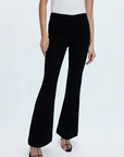PISTOLA KINSLEY MID RISE ULTRA FLARE - BLACK INK