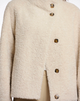RINO & PELLE DENU JACKET W/ HIGH COLLAR
