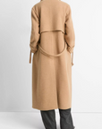 VINCE LOFTY BELTED LONG COAT